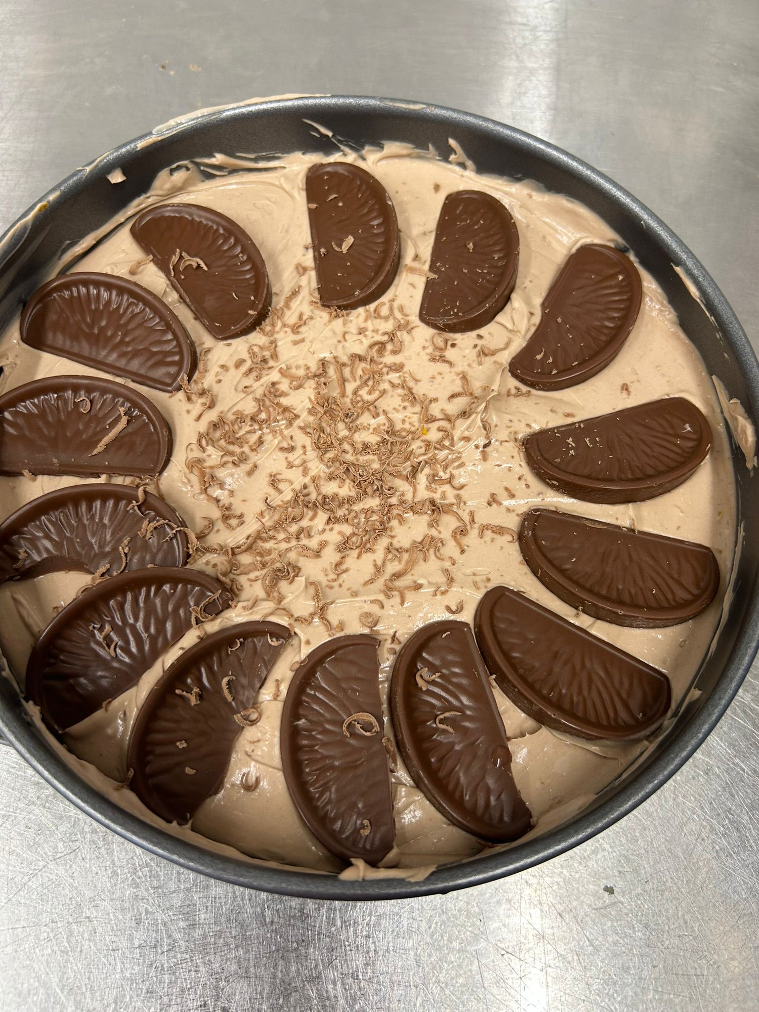 Chocolate Orange Cheesecake