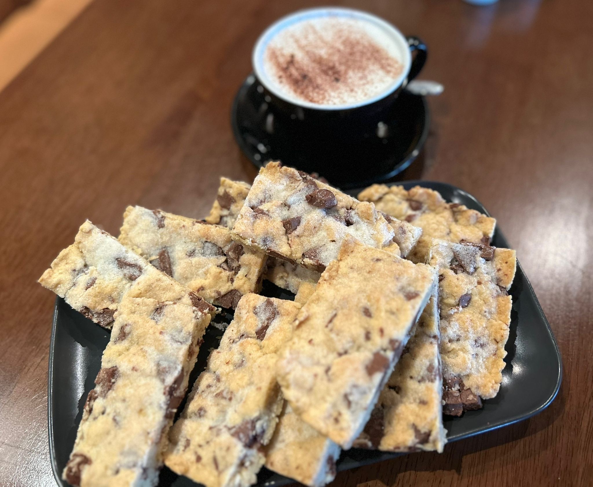 Cookie Bars & Hot Chocolate