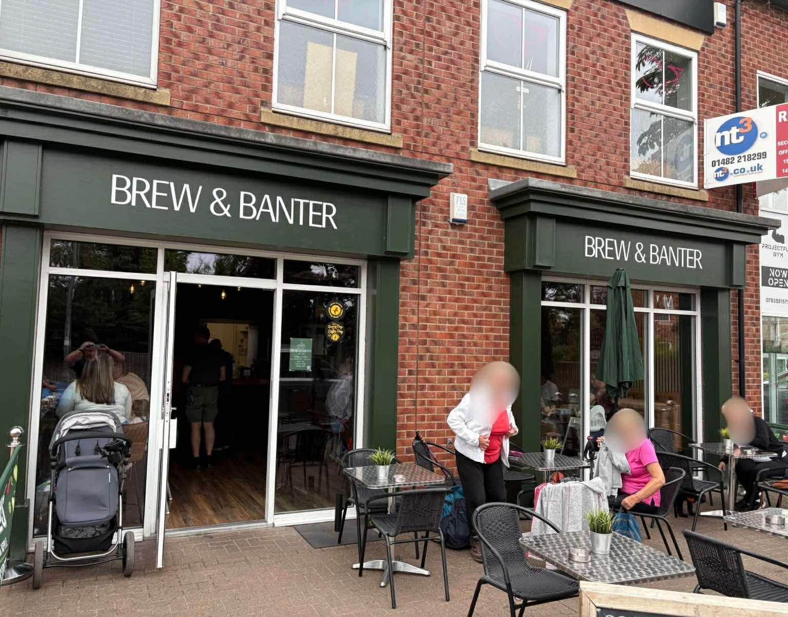 Brew & Banter — Open & Welcoming