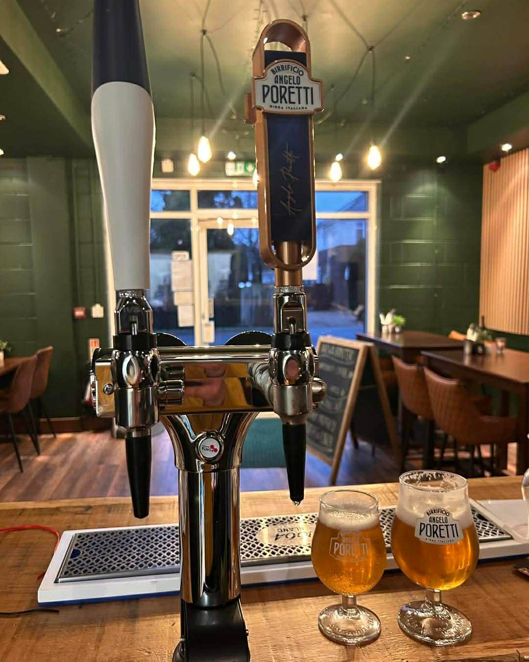 Poretti on tap